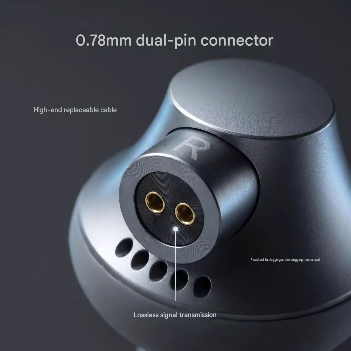 2026 New 0.78mm 2Pin HiFi Earbud, Self-developed High-res Composite Diaphragm IEMS