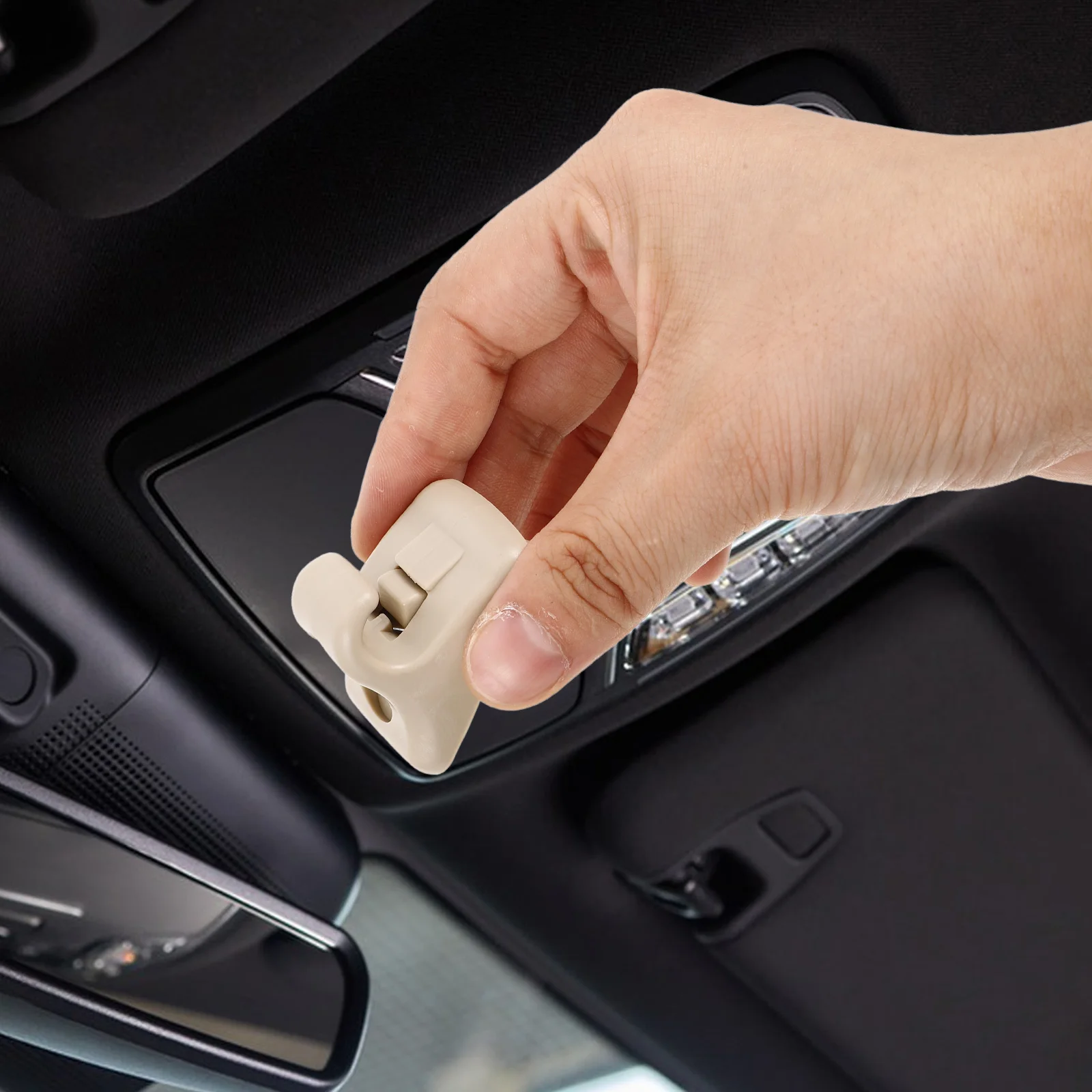 

Car Sun Visor Clips Replacement Repair Kit Durable Materials Tight Grip Anti Slip Sunglasses Universal Accessories