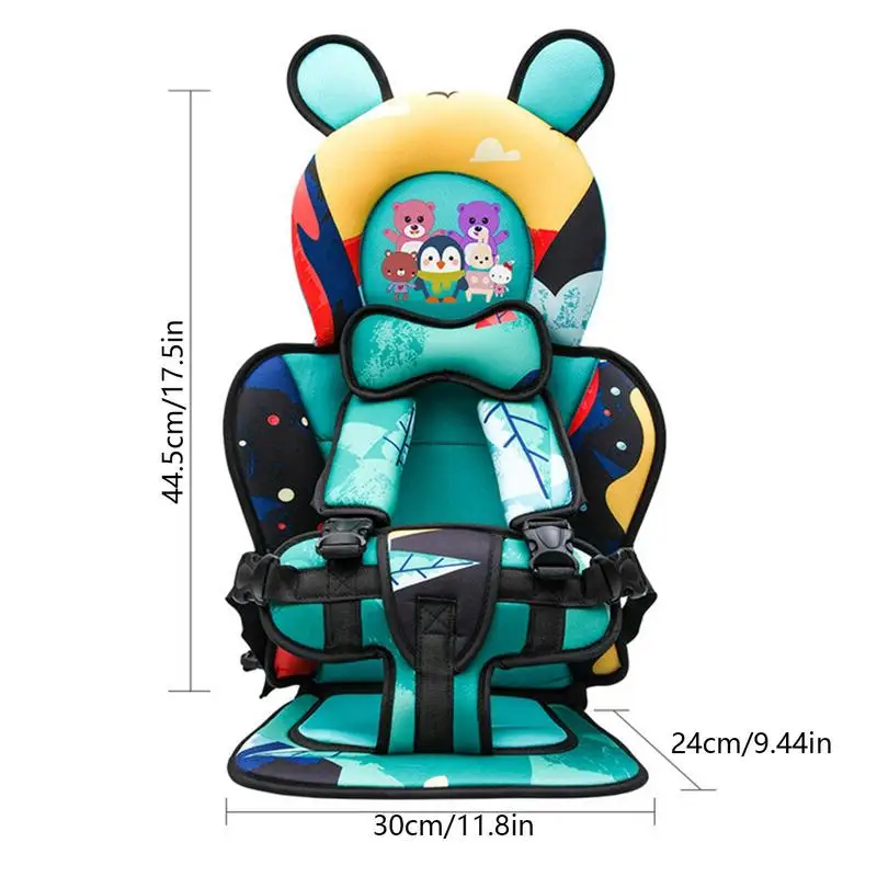 Child Safety Seat Car Child Seat Baby Safety Seat Mattress Pad For Kids 0-12 Years Old Simple Car Portable Seat Belt For Travel