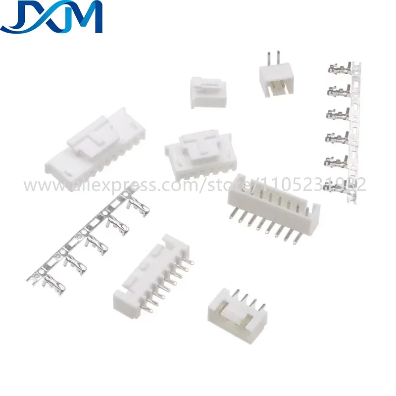 XHB2.54mm Lock Connector Straight Pin+Housing+Terminal 2-12P 3P 4P 5P 6P 7P 8P 9P 10P 11P 2.54mm Pitch XHB Electronic Component
