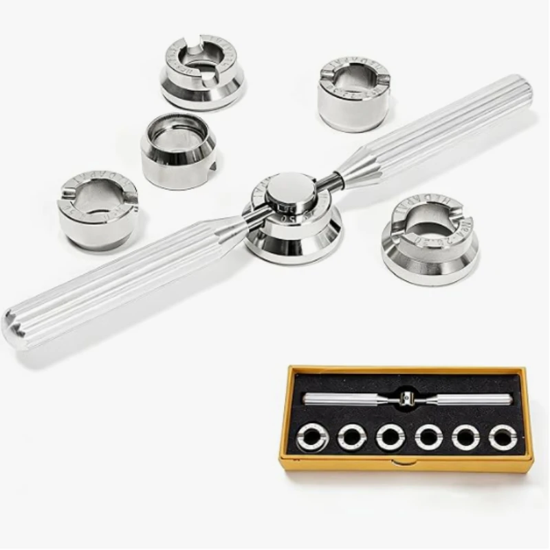 For Rolex SEIKO Watch Back Case Easy Open Opener Grooved Screw Bottom Gear Opening Watch Repair Tools