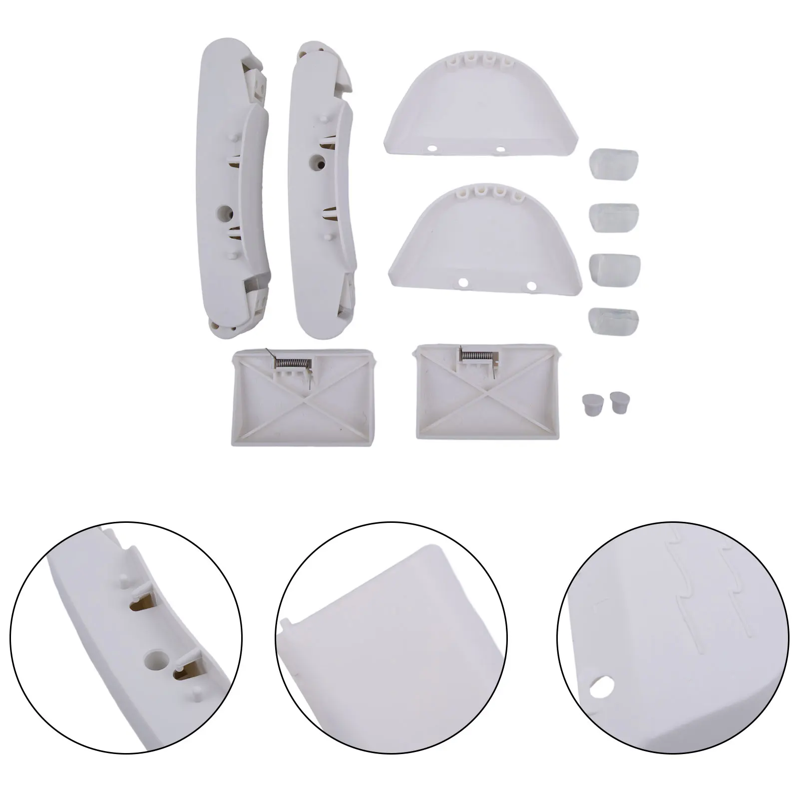 AXV417WHP For Pool Cleaner Replacement Kit Suitable for Hayward For Navigator and For Vac Models Strong Plastic Components