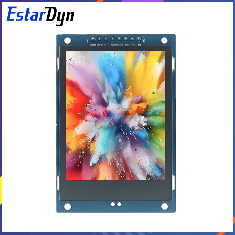 Estardyn Layar LCD TFT 2.4 Inci ST7789 Layar Kecil 240*320 Modul Monitor LCD Layar Warna SPI