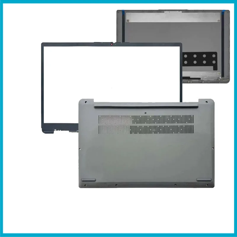 

LCD Back Cover Front Hingecover Palmrest Keyboard Lower Bottom Case New For Lenovo IdeaPad 1 15ADA7 1 15AMN7 2022 Laptop