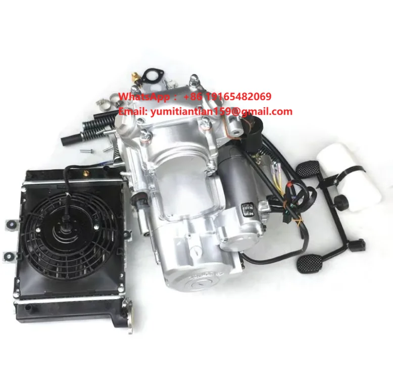 Zongshen 250CC Go Kart Karting Dirt Bike Oil Cooling Reverse Gear ATV Engine With Radiator