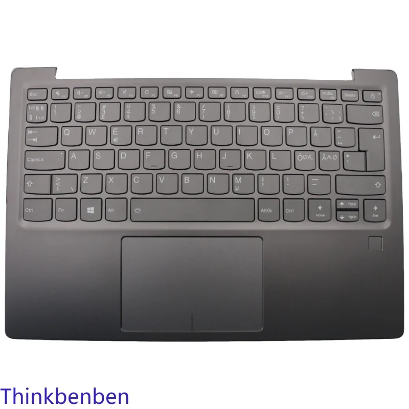 

NDC Nordic Keyboard Iron Gray Upper Case Palmrest Shell Cover For Lenovo Ideapad 720S -13 13ARR 13IKB Laptop 5CB0P18907