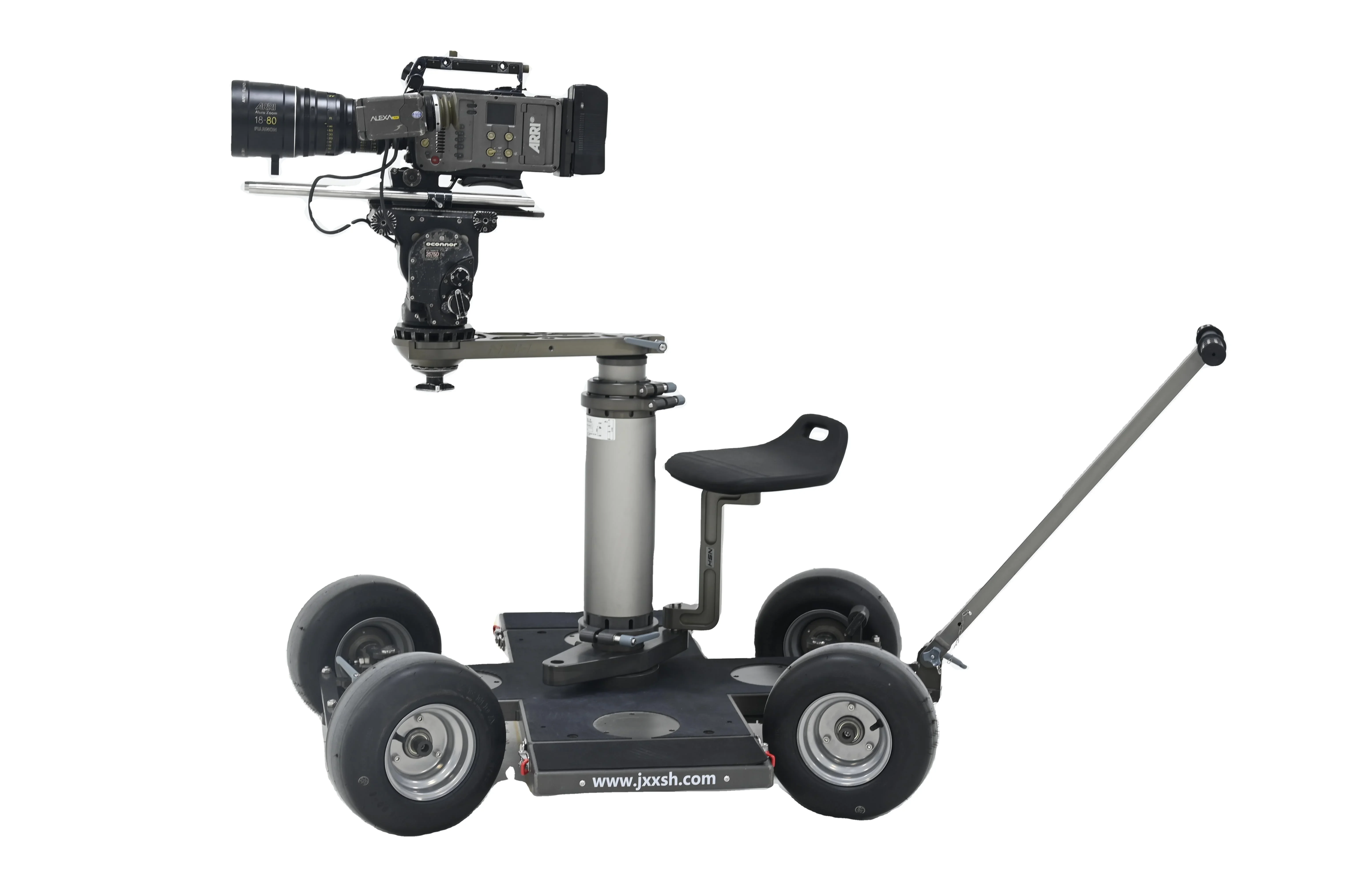 Multifunctional Video Camera Quad Dolly Camera Dolly Push Cart Dolly Moving Platform Hand Truck