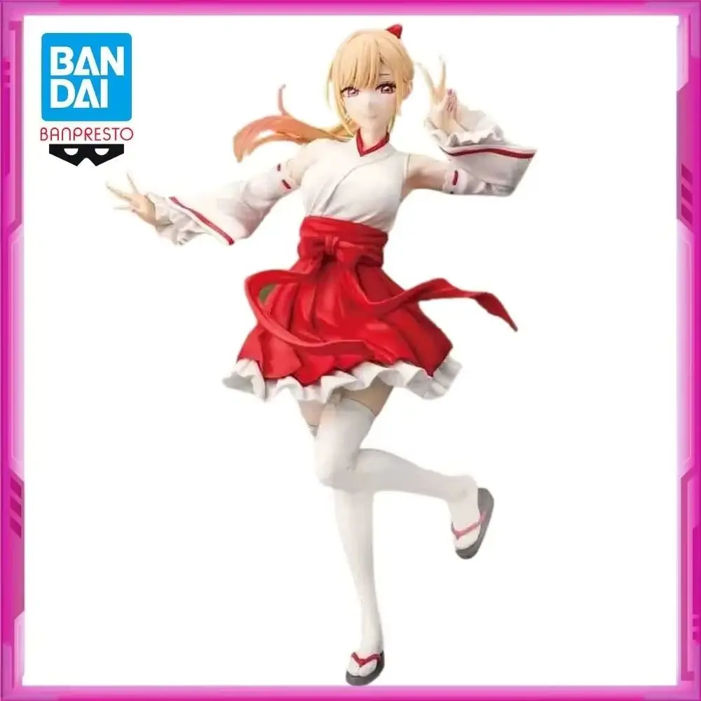 

Оригинальный BANDAI Banpresto My Dress-Up Darling Kitagawa Marin, натуральная аниме-фигурка, модель из ПВХ, коллекционные игрушки для мальчиков