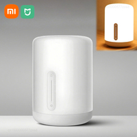 Xiaomi Mijia Bedside Lamp 2 Smart Cozy LED Night Light Variable 400 Lumens Bluetooth WiFi Touch Control for Apple HomeKit Siri