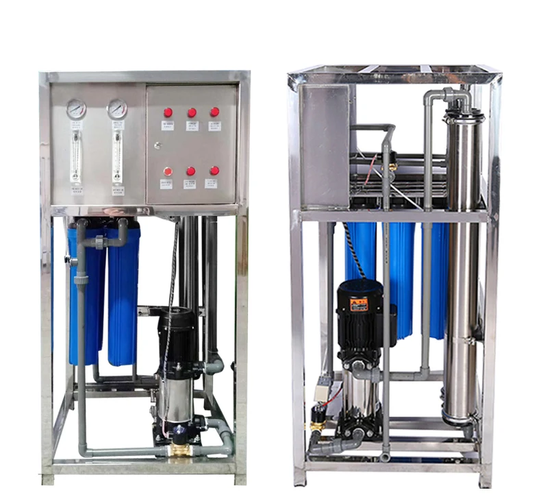 

250 / 500 LPH 0.5T Small Scale Water Filter Industrial Ro Plant
