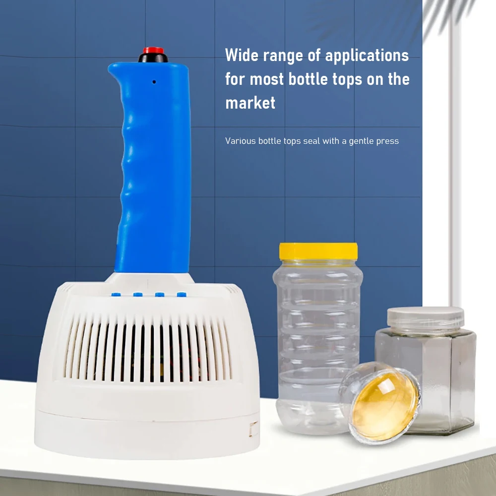 Máquina de sellado por inducción eléctrica, Mini botella de plástico de mano, tapa de botella de aceite medicinal, sellador de juntas de papel de aluminio