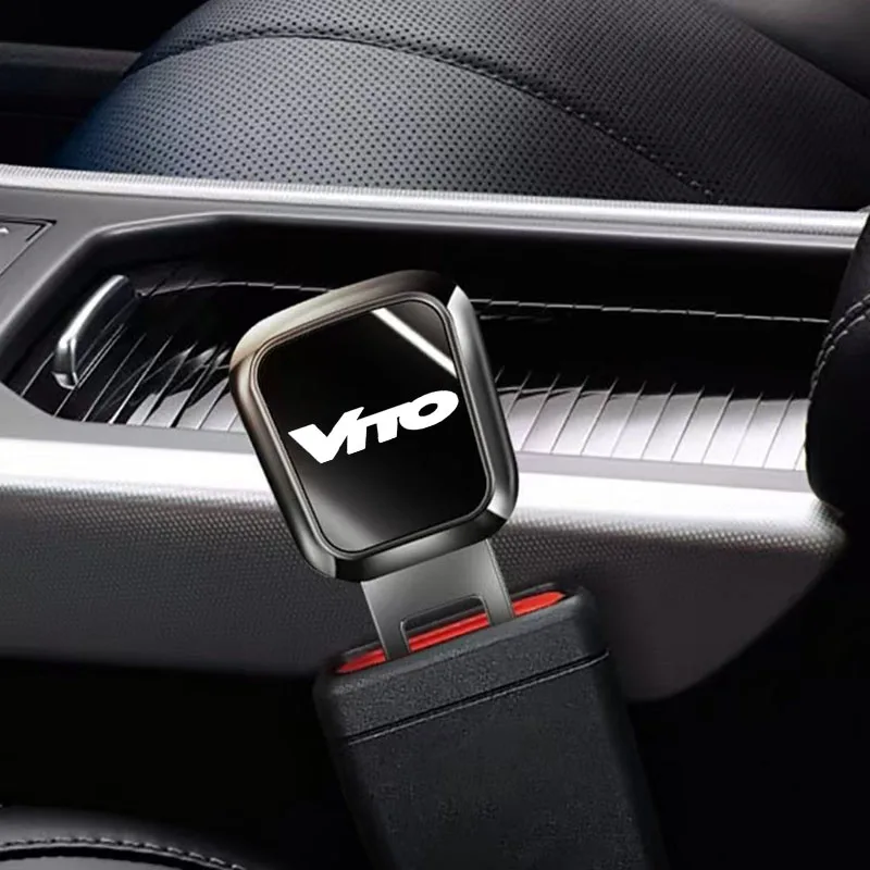 

For VITO Car Seat Belt Clip Extender Safety Seatbelt Lock Buckle Plug Thick Insert Socket Extender Safety Buckle