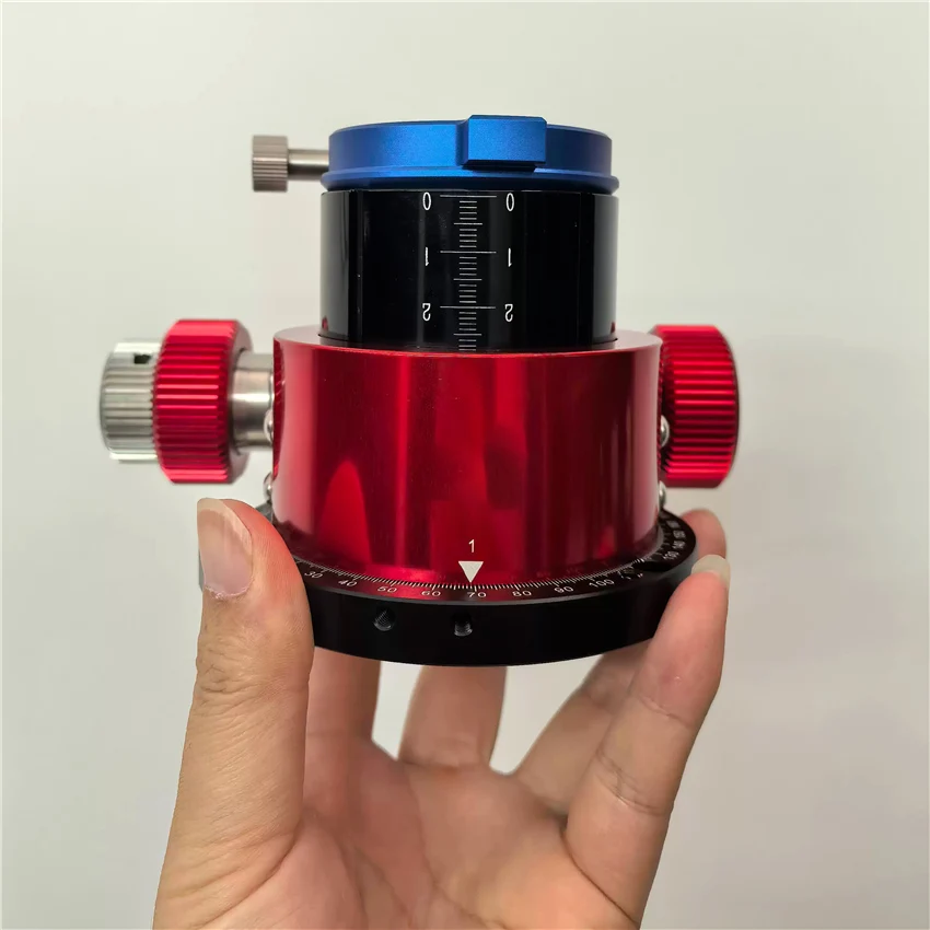 Siège de mise au point denté à double vitesse de 2 pouces avec une mise au point et une optimisation du tir de 55,7 mm sans obstruction