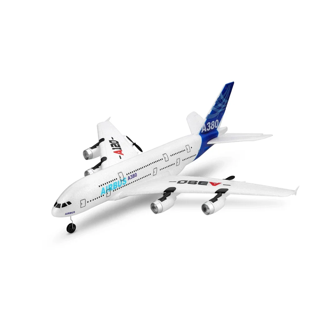 WLTOYS A120-A380 Airbus 510 mm Spannweite 2,4 GHz 3CH RC Flugzeug Starrflügel RTF mit Modus 2 Fernbedienung Skala Flugmodellbau