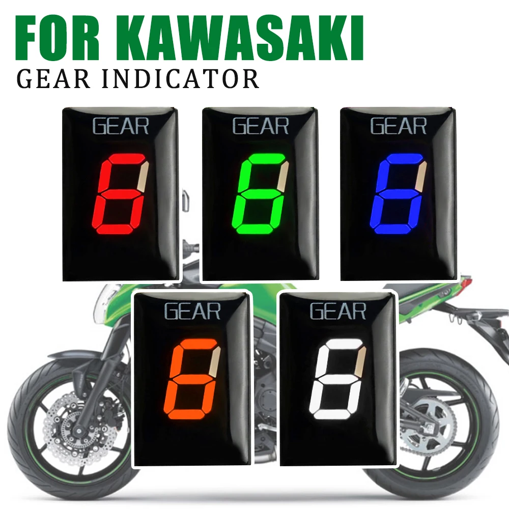 

Gear Indicator For Kawasaki ER6N ER6F ER-6N ER-6F Ninja 300 250R Ninja 400 400R 1000 KLE650 KLE 650 Motorcycle Accessories Speed