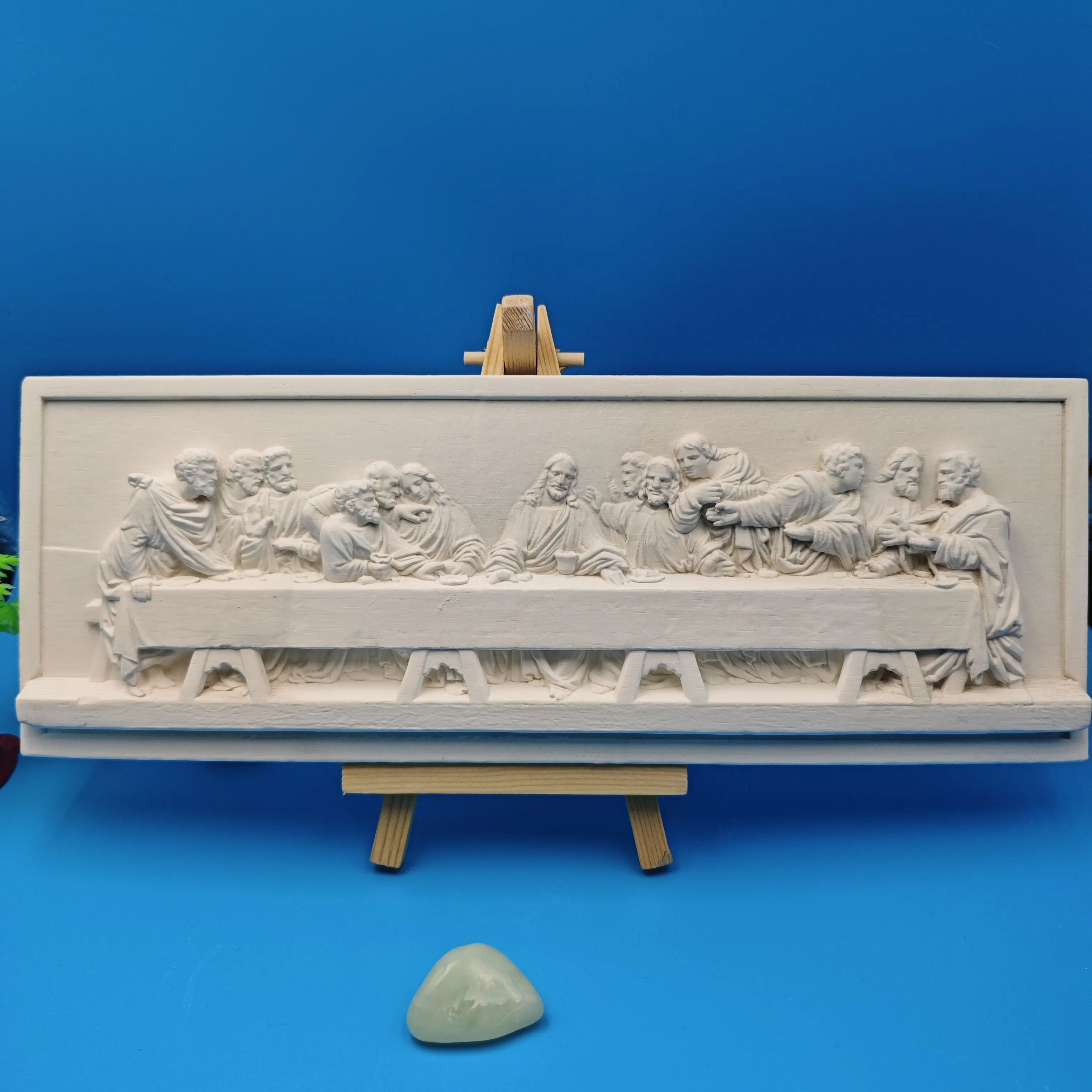 

Home Decoration Sculpture Statue, Relief Version of Leonardo da Vinci's The Last Supper, Hotel Decoration Supplies, Office Decor