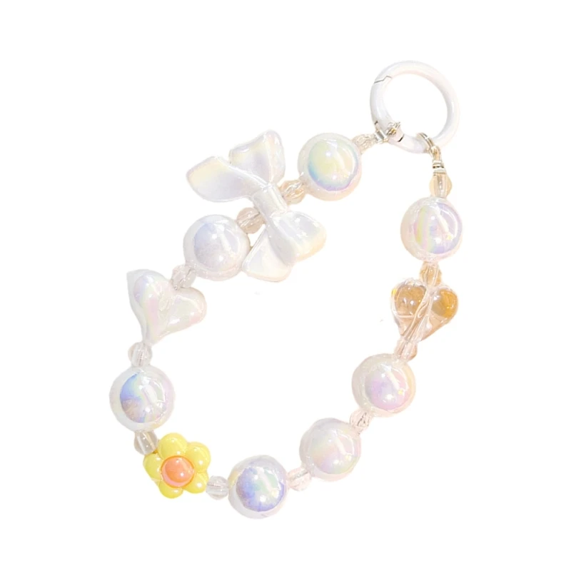 أنيقة حبة الهاتف الحبل الأزياء سحر الهاتف حزام متعددة الاستخدام ملحق لسلسلة المفاتيح الهاتف الذكي الديكور الاستخدام اليومي