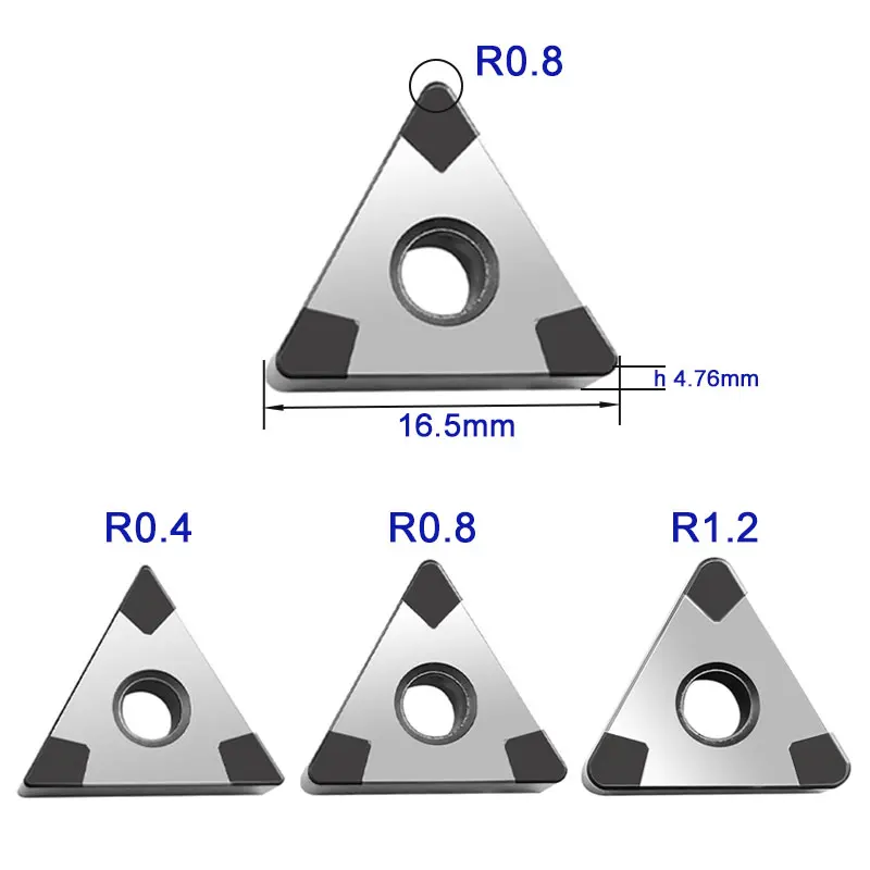 CBN CNC Insert TNMG160404 TNGA 160408 TNMG 160412 PCBN Tip Lathe Cutter Turning Tools for Cutting Hardened Steel Cast Iron Roll