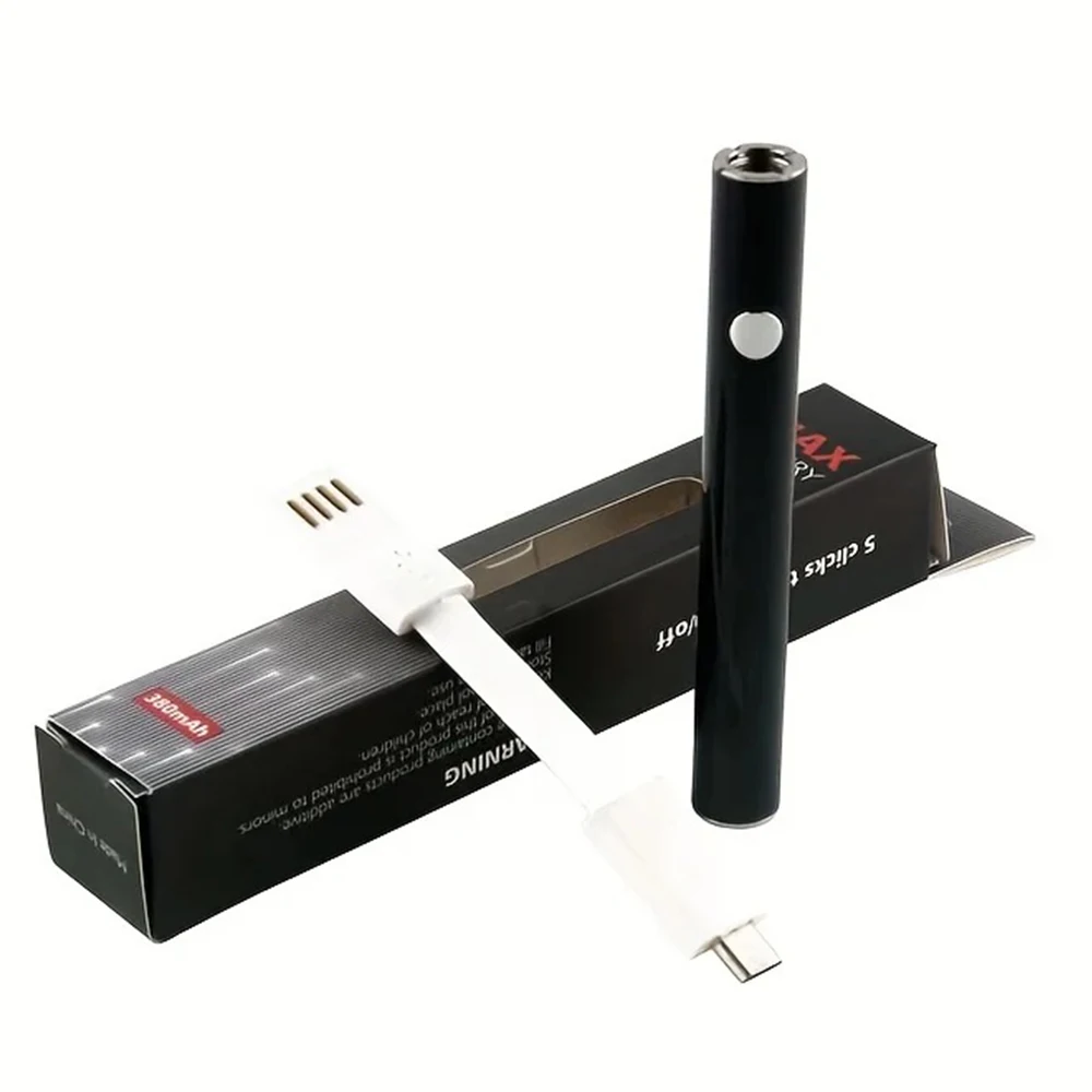 510 Thread Battery Pen 380mAh With Micro-USB Charging Port Ceramic Electric Heated Hot Knife Head Pen Solder Iron
