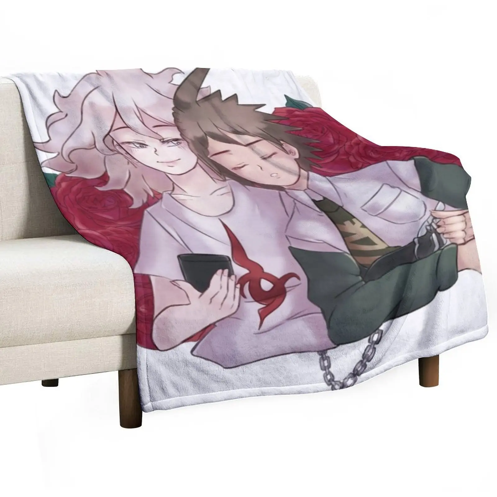 KomaHina Danganronpa 2: Goodbye Despair Throw Blanket Decorative Beds Bed covers For Baby Blankets