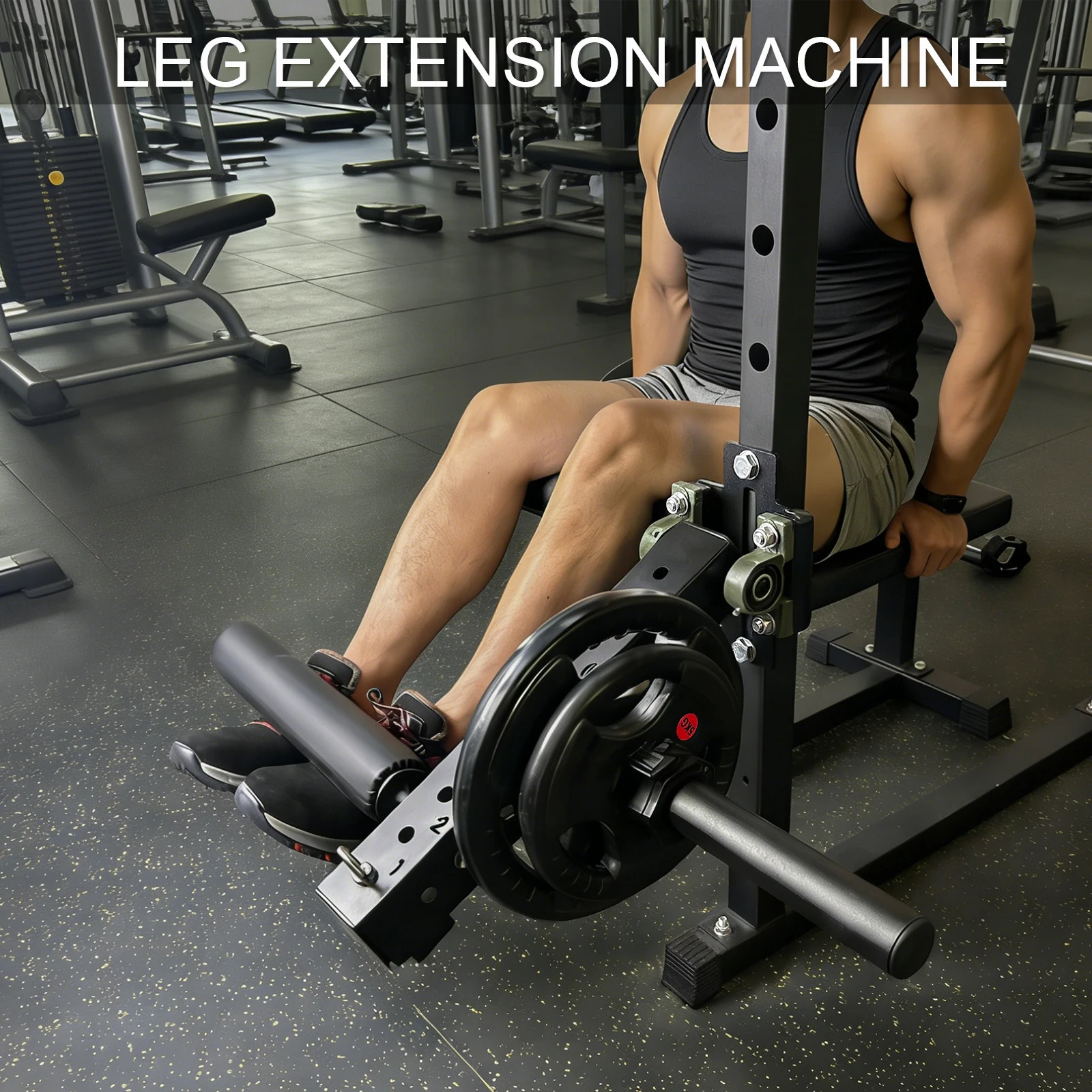 Image of Verbesserte Tibia-Dorsi-Wadenmaschine, verstellbarer Fußabstand, Tibialis-Trainer, Wadenhebemaschine für Tibia-Training, Heimfitnessgerät für Beinübungen