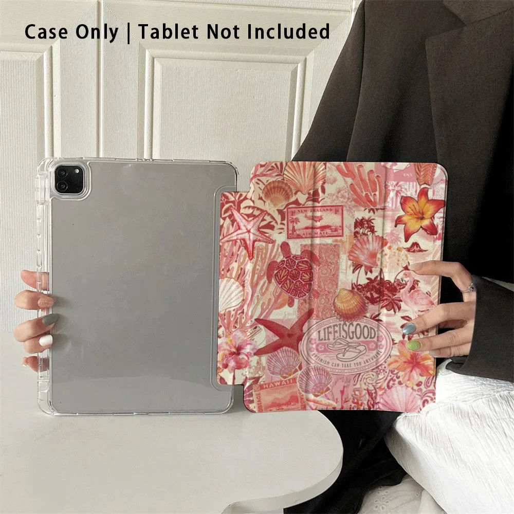 

Чехол для iPad, Smart Case, совместимый с iPad Air 6, Air 5,4, и совместим с iPad 10 (10,9 дюймов), Pro 2024, air m3/a16 2025