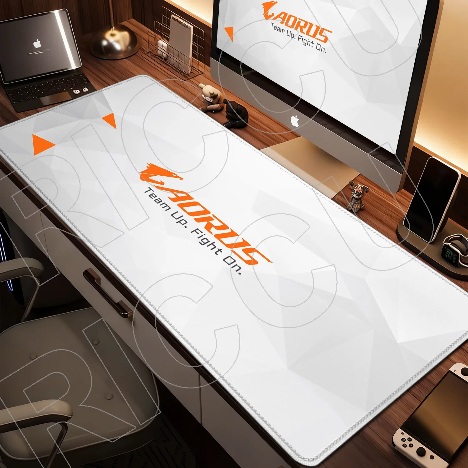 Natural rubber Rug 100x50cm AORUS Large Gaming Mouse Pad XXL Office Computer PC Gamer Laptop Mausepad Carpet Keyboard Desk Mat #3