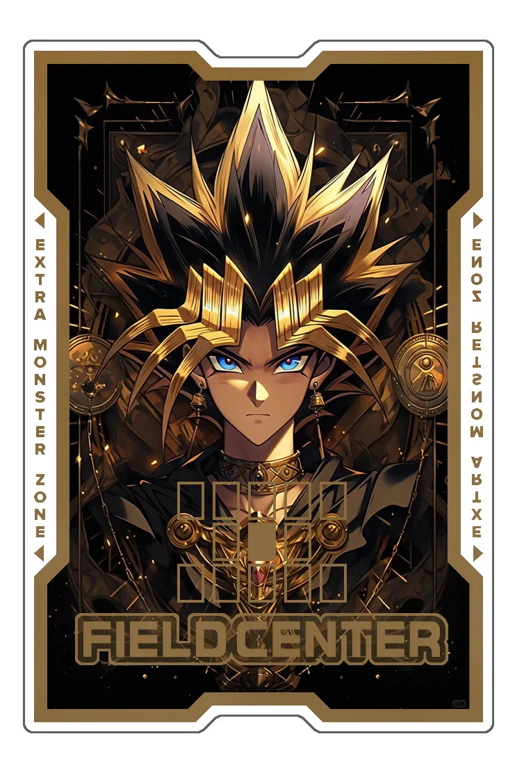 Samodzielnie Wykonane Oryginalne Anime Gra Okolice Yugioh Karta Pole Centralne Karty Tcg Ip Masquerena Czarna Akrylowa Przegroda na Karty Prezent