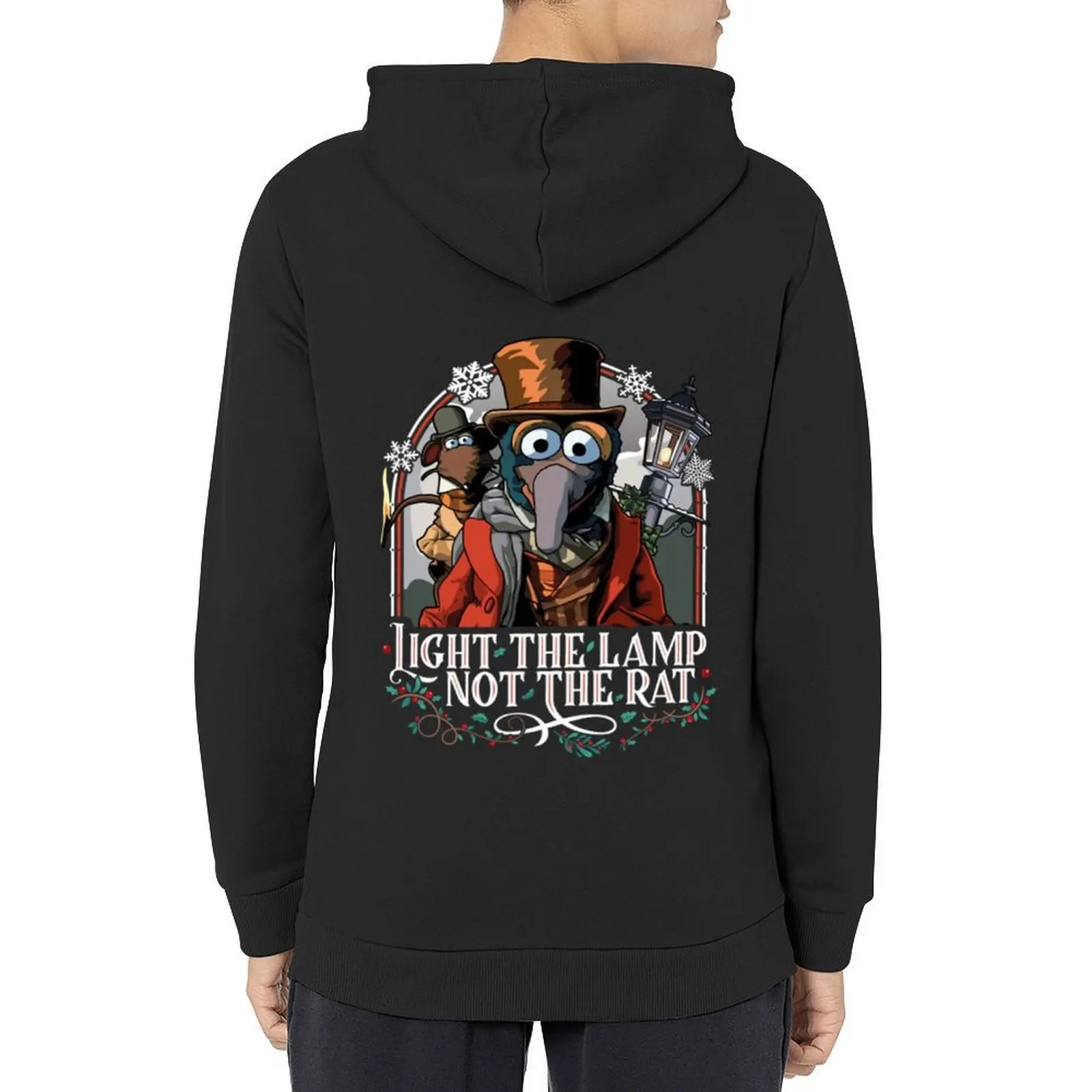

Muppet Christmas Carol - Gonzo & Rizzo Hoodie men's clothes autumn men clothes hoodies and sweatshirts new