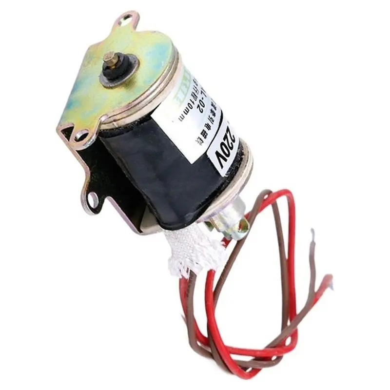 SAL-02 Push Pull Electromagnet AC220V 0.2N Tubular Traction Solenoid For Industrial Automation Remote Control Device
