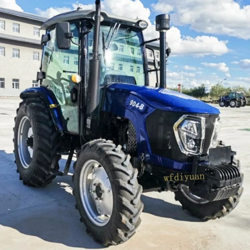 Máquina Tractor agrícola 4wd 4x4, producto nuevo, DIYUAN 2023, 100HP, a la venta