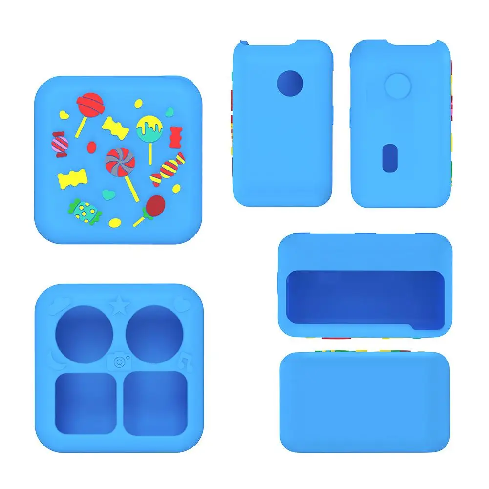 Silicone Case For Yoto Mini Small Audio Children's Story Player Cute Anti-fall Shock Absorption Protective Box Carrying Case New