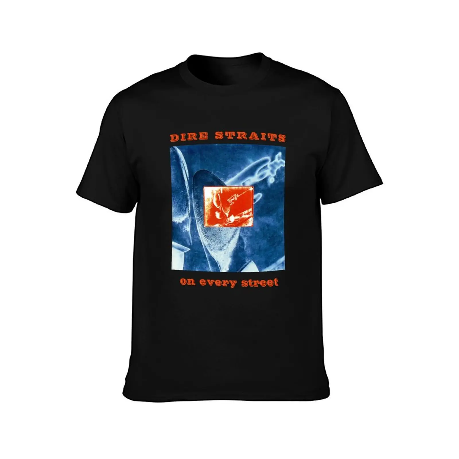 Dire Straits On Every Street T-Shirt Plus Size Loose Short Sleeve Top T-Shirt
