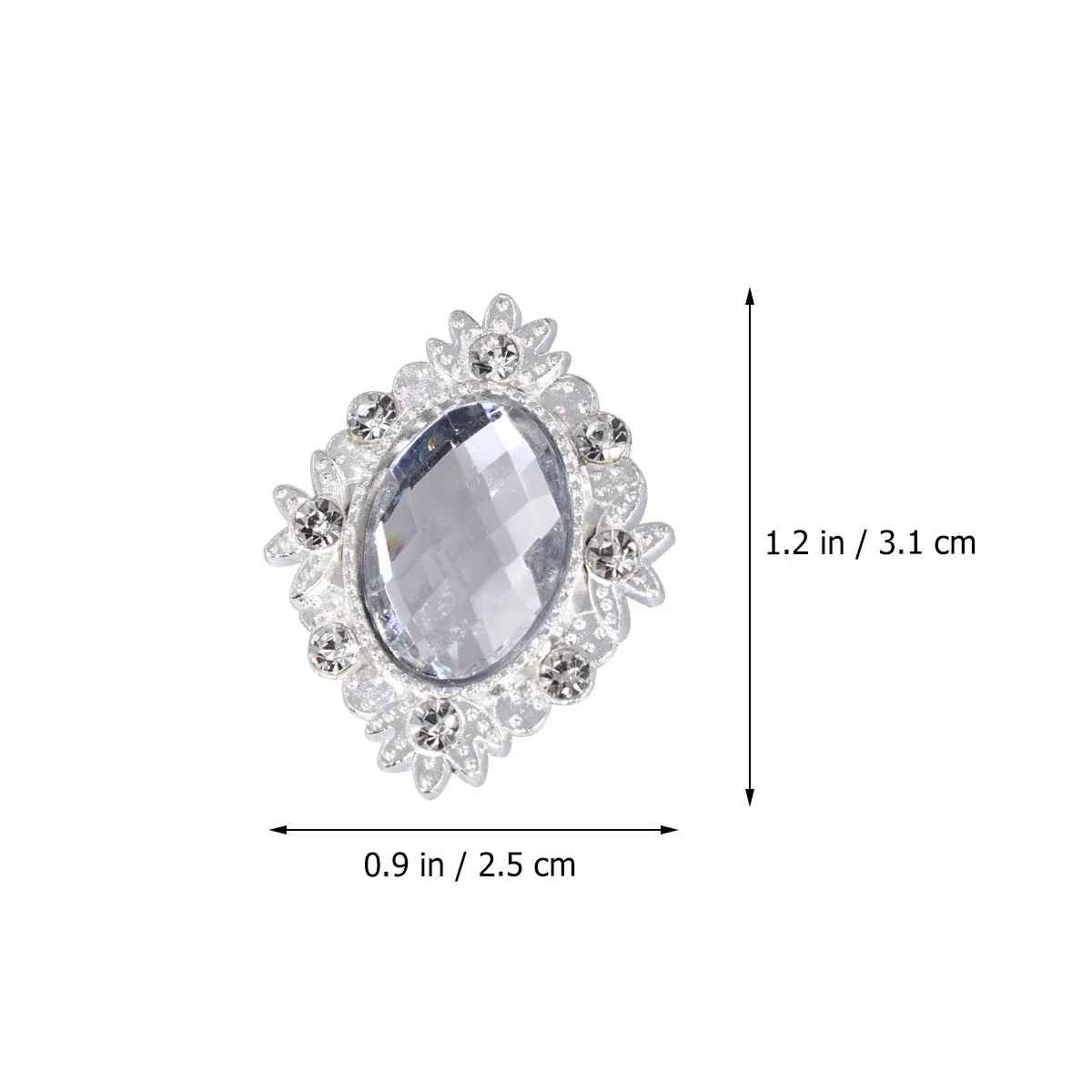 10 Uds. Clips para zapatos con diamantes de imitación, decoración brillante de aleación para zapatos planos de boda para mujer, botas, sandalias, tacones altos, decoración de zapatos con perlas