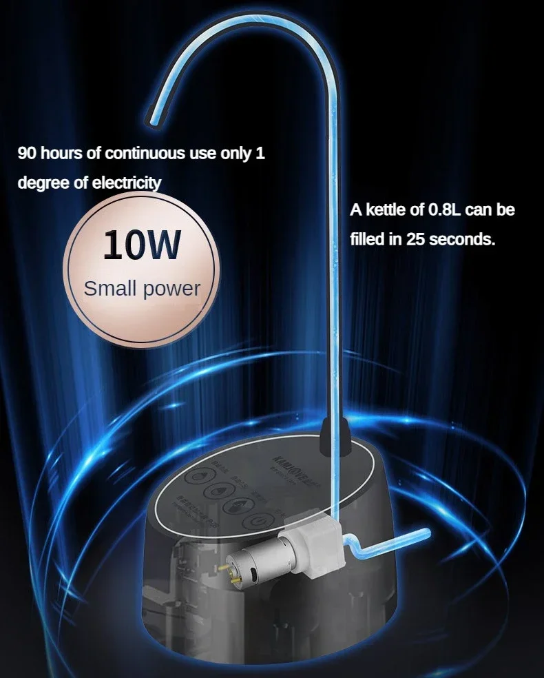 

10 В умный подключаемый электрический насос на галлон воды автоматический диспенсер для бутылок с водой диспенсер для водяного насоса бытовой сенсорный тип