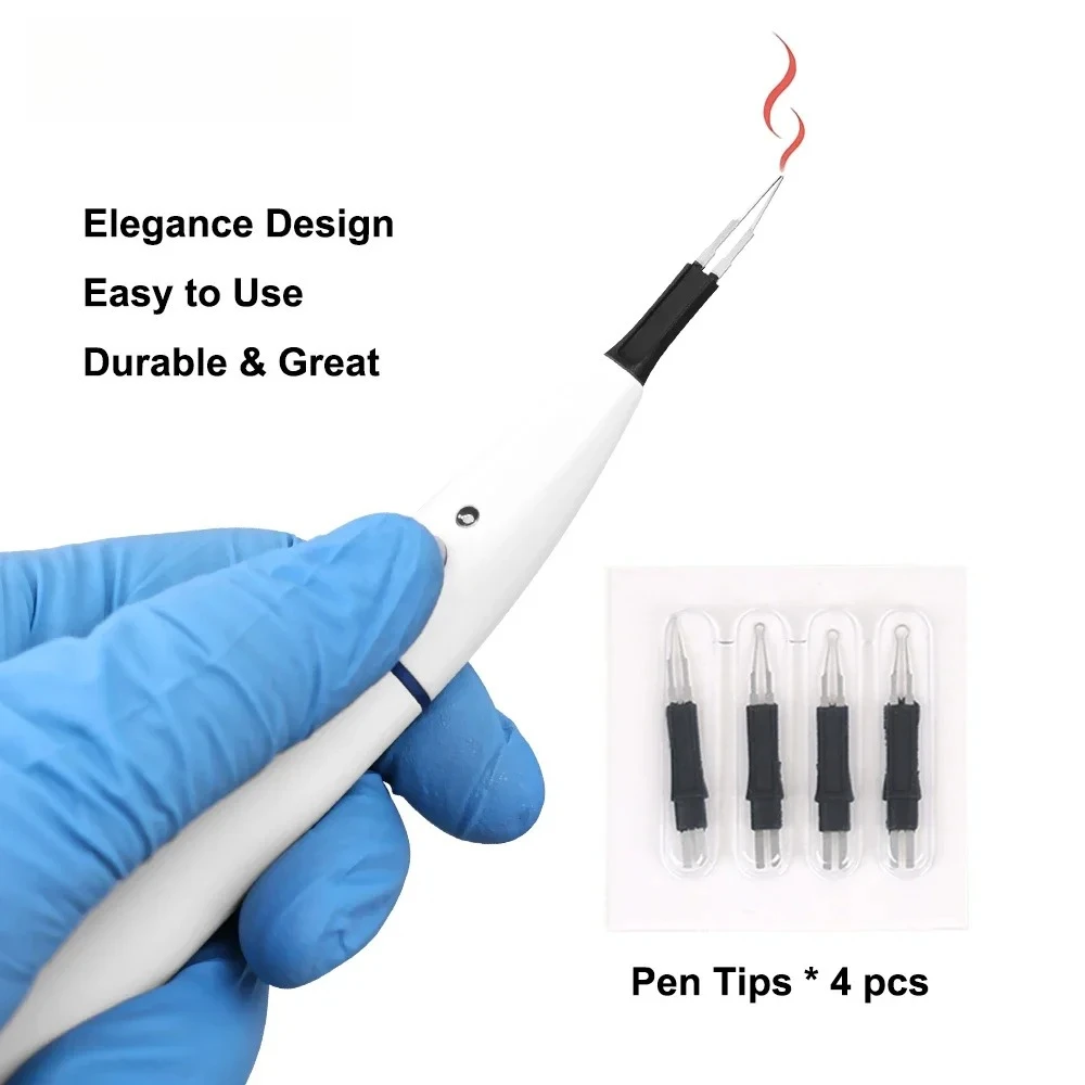 

SYJH 1 комплект с 4 наконечниками, резак для зубной десен, стоматологический беспроводной удобный резак для резки наконечников гуттаперча, резак для растворенного выключателя