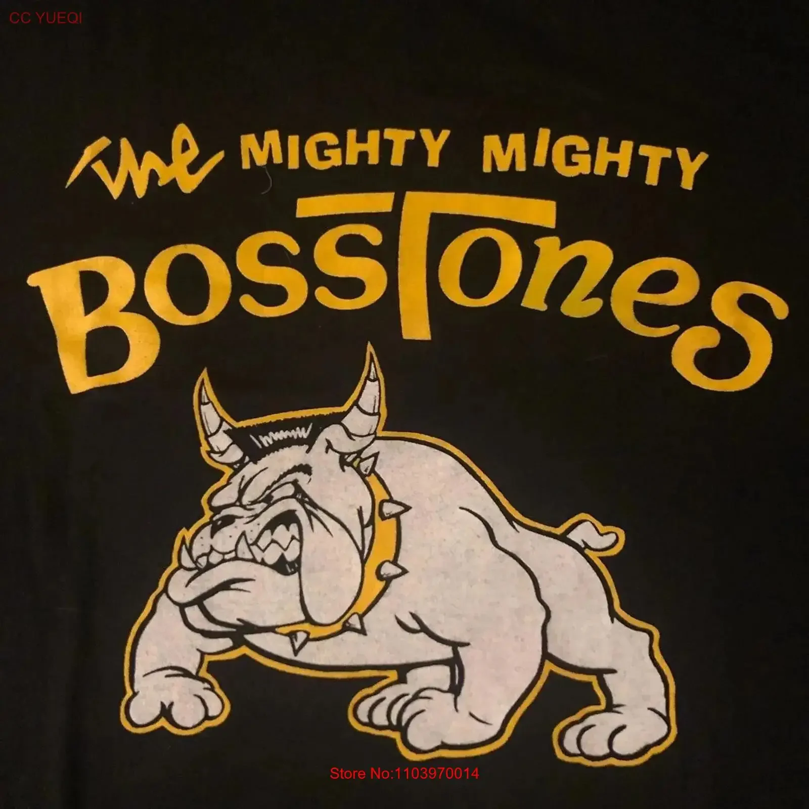 Nouveau T-shirt MIGHTY BOSSTONES taille S à 5XL, style vintage, légèrement délavé, vêtements de créateur, extensible, décontracté, élégant, doux, avec motif graphique