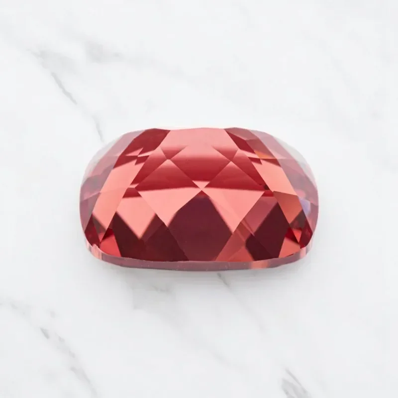 

abF-Lab Grown Padparadscha Fire Lotus Flower Rectangular Cushion Cut VVS1 High-Quality Loose Gemstone Selectable AGL Certificate