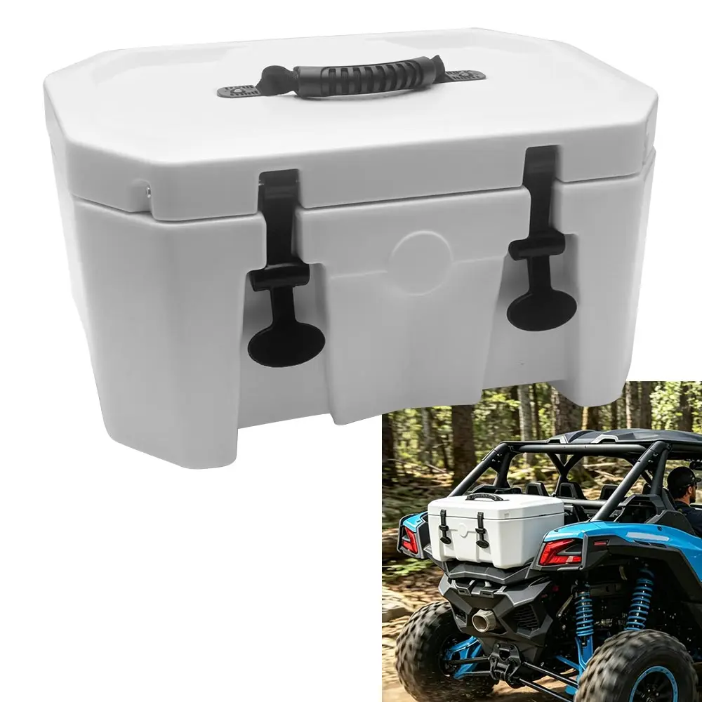

Для Defender HD9 XT: 2025 2024 2023 2022 Термоконтейнер-холодильник портативный, 1 шт., пластиковый, белый, 11 литров/2,91 галлона