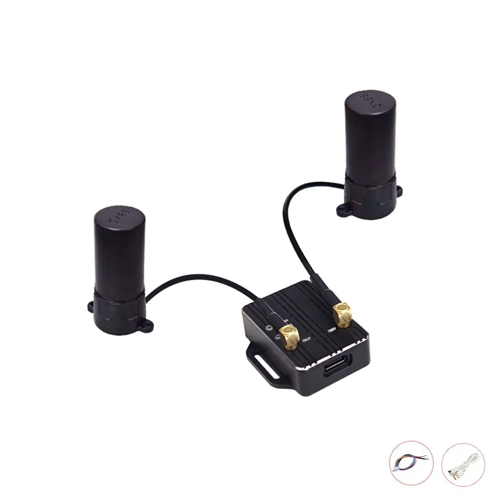 High-Precision UM980/UM982 GNSS GPS RTK Module with Dual Antenna for UAV Drone Navigation Surveying Mapping SSMB Connector