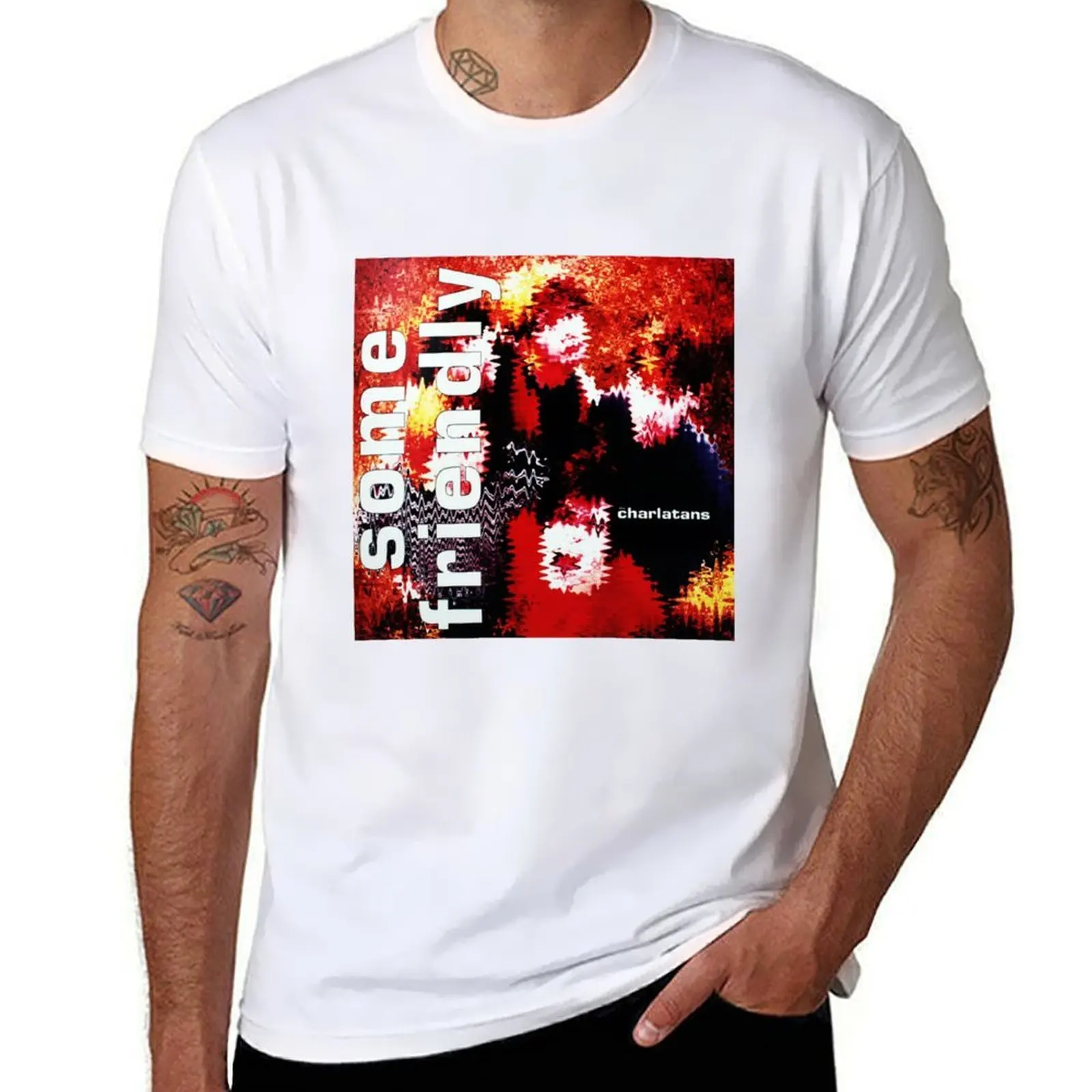 

The Some Friendly Charlatans - T-Shirt Casual Daily Graphic Tee
