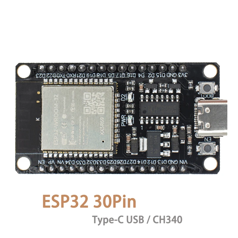 ESP32 Development Board WiFi + Bluetooth Ultralaag stroomverbruik Dual Core ESP-32 ESP-32S ESP 32 Vergelijkbaar ESP8266