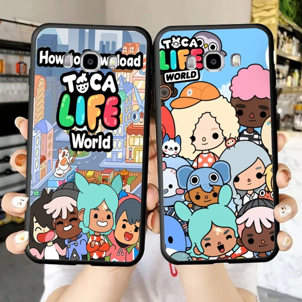 Toca Life World Phone Case For Samsung J 7 plus 7core J7 neo J6 plus prime J6 J4 J5 Mobile Cover