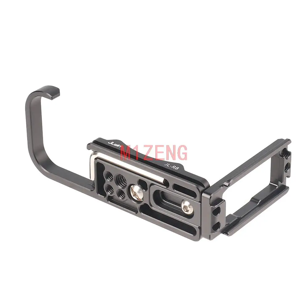 EOSR8 vertikal rilis cepat plat L/Bracket Holder pegangan tangan untuk canon EOSR8 EOSR-8 R8 EOSRP Kamera tripod DJI RS3 RS4