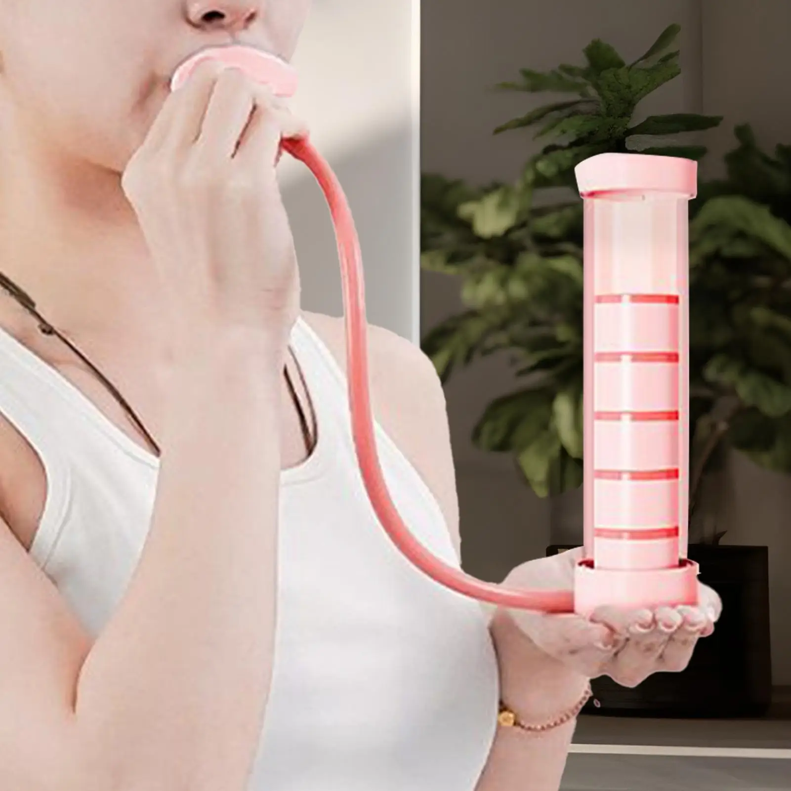 

Breathing Exercise Device For Lungs Fitness Workout Muscle Lung Trainer Portable Home Gym Workout Fitness Equipment Tool For