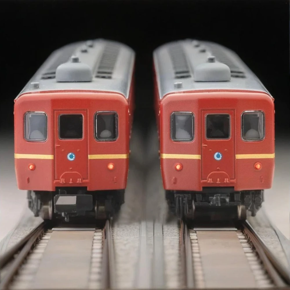 N type 1/160 Scale Train Model A2689 12 Series Retro Passenger Car with Printed Nameplate 4 Section Nonpowered Adult Toy Gift