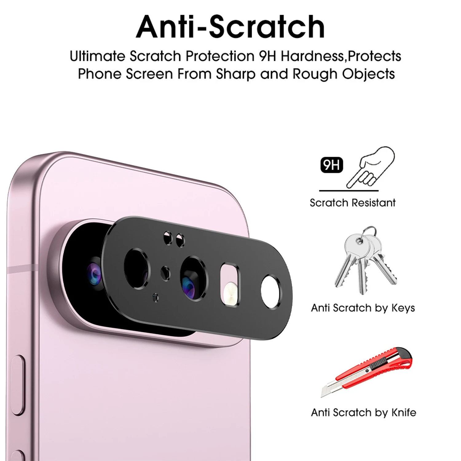 Premium Metal Camera Protectors for Google Pixel 10/Pixel 10 Pro/10 Pro XL/10 Pro Fold Anti-Scratch High Definition Lens Cover