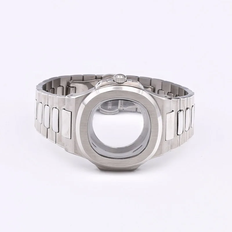 

﻿40MM Nautilus Watch Case for Seiko NH35 NH34 NH36 Men's Wristwatch Clock Replacement Parts
