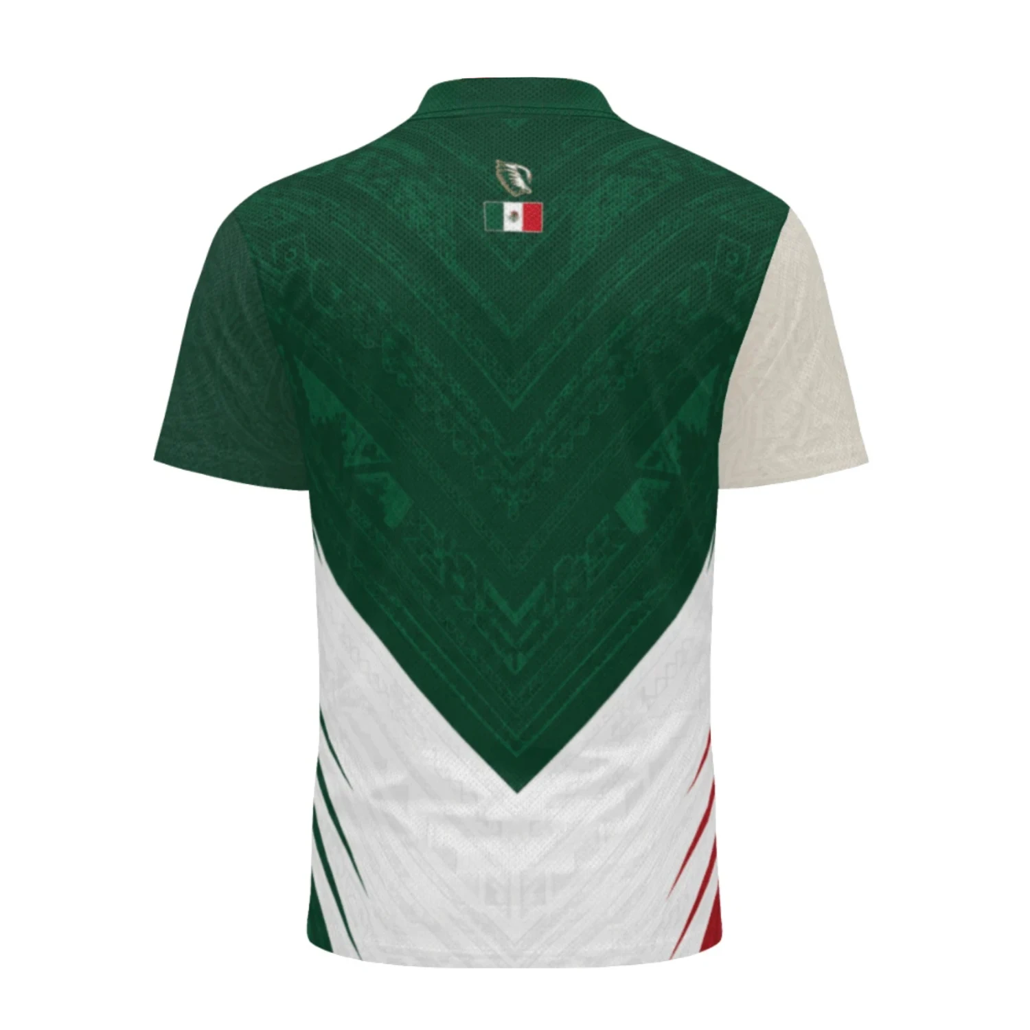 Women's Summer Green White Red Mexico Graphic V Neck Short Sleeve T shirt Athletic Patriotic Top Unisex Soccer Jersey