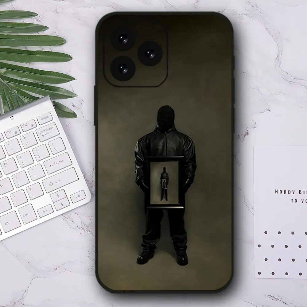 Rapper Kanye Omari West Phone Case For iPhone 11 12 13 14 15 Mini Plus Pro Xs Max X S Plus XR Shell